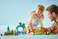 Lego DUPLO Rodinky divokých zvířat 3v1 10446 (stavebnice)