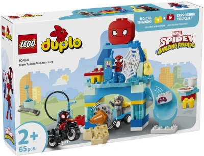 Lego DUPLO Spideyho tým a pavoučí základna 10464 (stavebnice) Lego DUPLO Spideyho tým a pavoučí základna 10464 (stavebnice)