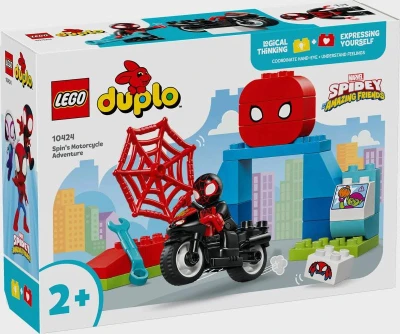 Lego DUPLO Spin a dobrodružství na motorce 10424 (stavebnice) Lego DUPLO Spin a dobrodružství na motorce 10424 (stavebnice)