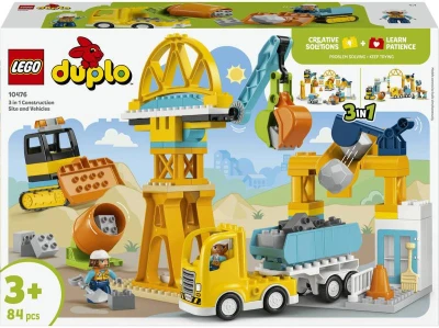 Lego DUPLO Staveniště a vozidla 3v1 10476 (stavebnice) Lego DUPLO Staveniště a vozidla 3v1 10476 (stavebnice)