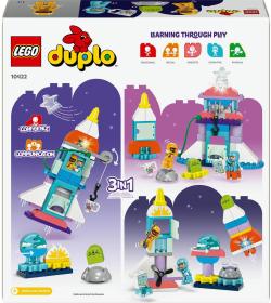 Lego DUPLO Vesmírné dobrodružství s raketoplánem 3v1 10422 (stavebnice)