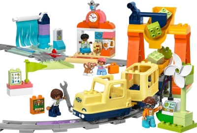 Lego DUPLO Vláček interaktivní na baterie Světlo Zvuk 10428 (stavebnice)