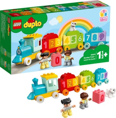 Lego DUPLO Vláček s čísly – Učíme se počítat 10954 (stavebnice) Lego DUPLO Vláček s čísly – Učíme se počítat 10954 (stavebnice)