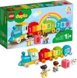 Lego DUPLO Vláček s čísly – Učíme se počítat 10954 (stavebnice) - poškozený obal (VÝPRODEJ)