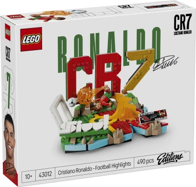 Lego EDITIONS Cristiano Ronaldo Hvězdné momenty fotbalu 43012 (stavebnice) Lego EDITIONS Cristiano Ronaldo Hvězdné momenty fotbalu 43012 (stavebnice)