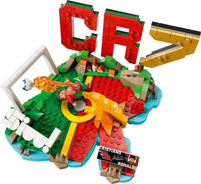 Lego EDITIONS Cristiano Ronaldo Hvězdné momenty fotbalu 43012 (stavebnice)