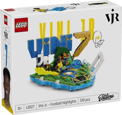Lego EDITIONS Vini Jr. Hvězdné momenty fotbalu 43027 (stavebnice) Lego EDITIONS Vini Jr. Hvězdné momenty fotbalu 43027 (stavebnice)