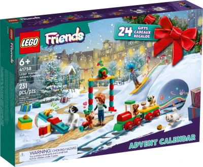 Lego FRIENDS Adventní kalendář rozkládací s herní plochou 41758
