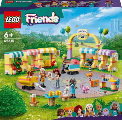 Lego FRIENDS Deň adopcie maznáčikov 42615 (stavebnica)