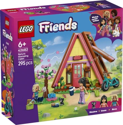 Lego FRIENDS Glampingová chata v přírodě 42682 (stavebnice) Lego FRIENDS Glampingová chata v přírodě 42682 (stavebnice)