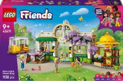 Lego FRIENDS Kavárna plná rostlin a květinářství 42671 (stavebnice)