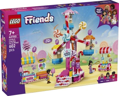 Lego FRIENDS Kolotoč se sladkostmi a cupcaky 42700 (stavebnice) Lego FRIENDS Kolotoč se sladkostmi a cupcaky 42700 (stavebnice)