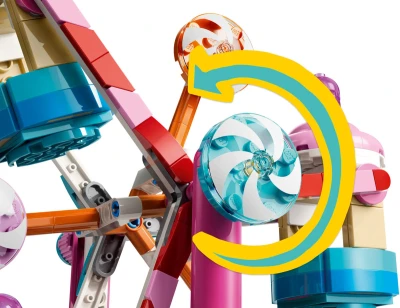 Lego FRIENDS Kolotoč se sladkostmi a cupcaky 42700 (stavebnice)