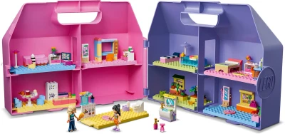 Lego FRIENDS Kreativní kufřík a domek pro panenky 42697 (stavebnice)