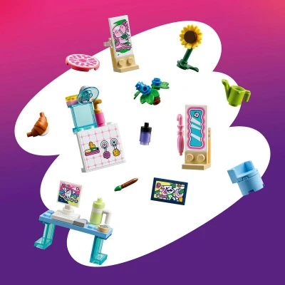 Lego FRIENDS Kreativní kufřík a domek pro panenky 42697 (stavebnice)
