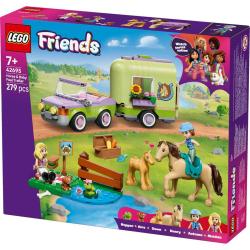 Lego FRIENDS Přívěs s koněm a hříbětem 42695 (stavebnice)