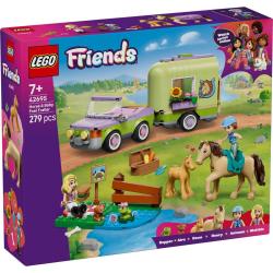 Lego FRIENDS Přívěs s koněm a hříbětem 42695 (stavebnice)