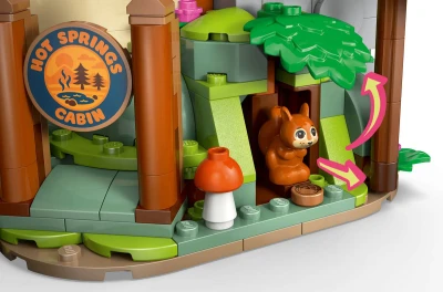 Lego FRIENDS Útulná chata v podzimním lese 42705 (stavebnice)