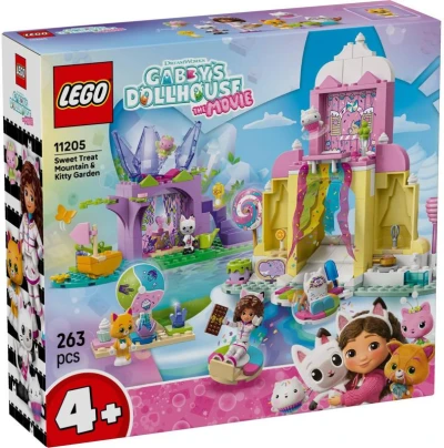 Lego GABBYS DOLLHOUSE Cukrová hora a Kočičí zahrádka 11205 (stavebnice) Lego GABBYS DOLLHOUSE Cukrová hora a Kočičí zahrádka 11205 (stavebnice)