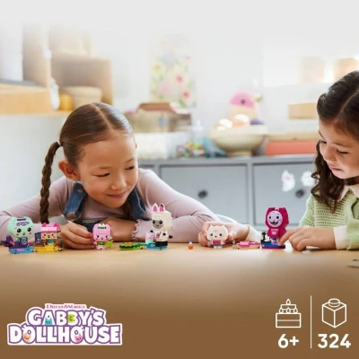 Lego GABBYS DOLLHOUSE Gábi a kočičí kamarádi z kostek 11215 (stavebnice)