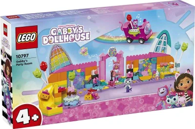 Lego GABBYS DOLLHOUSE Gábinin párty pokoj 10797 (stavebnice) Lego GABBYS DOLLHOUSE Gábinin párty pokoj 10797 (stavebnice)
