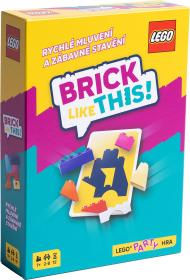 LEGO Hra Brick Like This! CZ týmová (společenská hra)