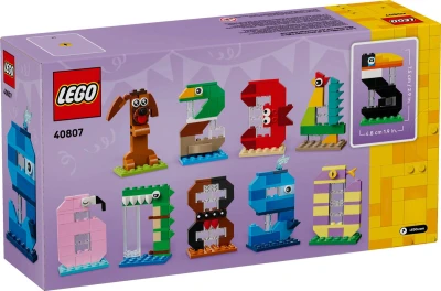 Lego ICONIC Narozeninová čísla 40807 (stavebnice)