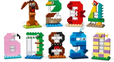 Lego ICONIC Narozeninová čísla 40807 (stavebnice)