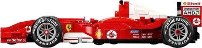 Lego ICONS Auto Ferrari F2004 a Michael Schumacher 11375 (stavebnica)