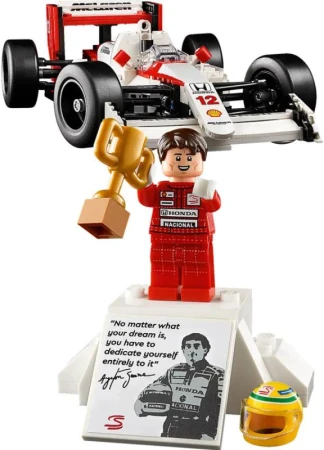 Lego ICONS Auto McLaren MP4/4 + Ayrton Senna 10330 (stavebnice)