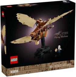 Lego ICONS Létající stroj Leonarda da Vinciho 10363 (stavebnice)