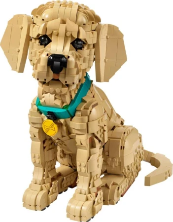 Lego ICONS Štěně zlatého retrívra 11384 (stavebnice)