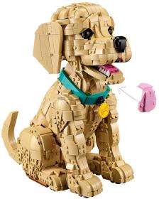 Lego ICONS Štěně zlatého retrívra 11384 (stavebnice)