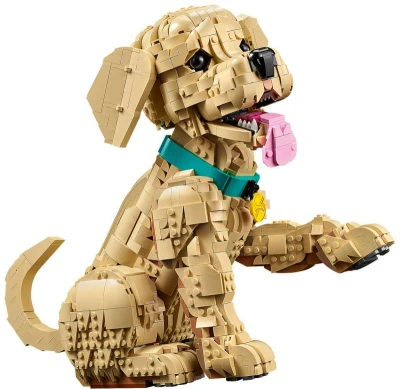 Lego ICONS Štěně zlatého retrívra 11384 (stavebnice)