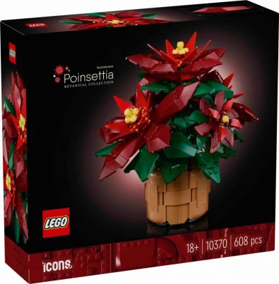 Lego ICONS Vánoční hvězda 10370 (stavebnice)