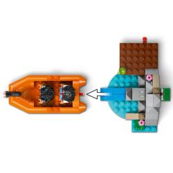 Lego JW T-Rex a útěk po řece 76975