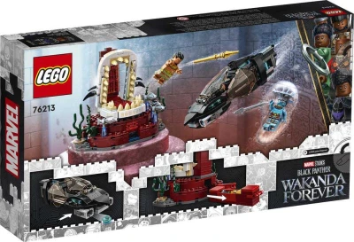 Lego MARVEL Black Panther: Trůnní sál krále Namora 76213 (stavebnice)