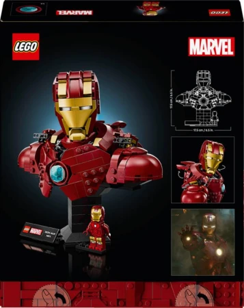 Lego MARVEL Busta Iron Man MK4 76327 (stavebnice)