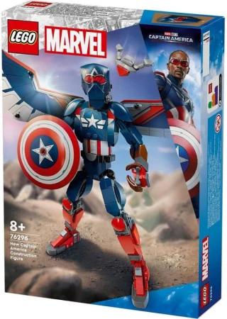 Lego MARVEL Figúrka nový Kapitán Amerika 76296 (stavebnica)