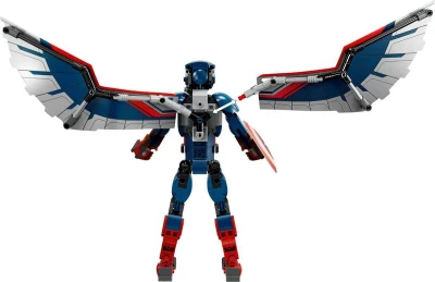 Lego MARVEL Figurka nový Kapitán Amerika 76296 (stavebnice)