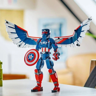 Lego MARVEL Figurka nový Kapitán Amerika 76296 (stavebnice)