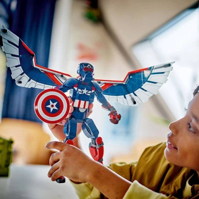 Lego MARVEL Figurka nový Kapitán Amerika 76296 (stavebnice)