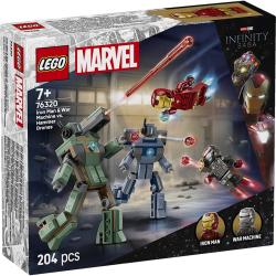 Lego MARVEL Iron Man a War Machine vs. Hammerovy Drony 76320 (stavebnice)