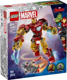 Lego MARVEL Iron Man v robotickém obleku vs. Ultron 76307 (stavebnice)