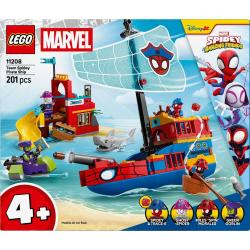 Lego MARVEL Pirátská loď Spideyho týmu 11208 (stavebnice)