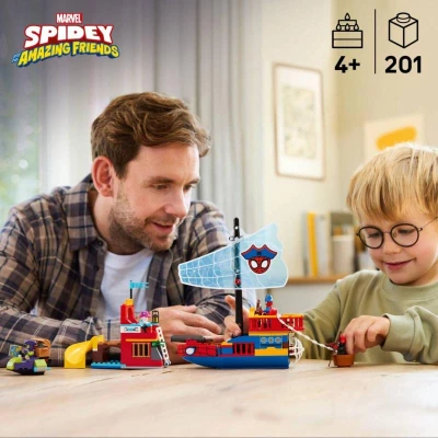 Lego MARVEL Pirátská loď Spideyho týmu 11208 (stavebnice)