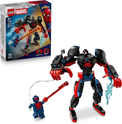 Lego MARVEL Robot Milesa Moralesa vs. Spiderman 76337 (stavebnica)