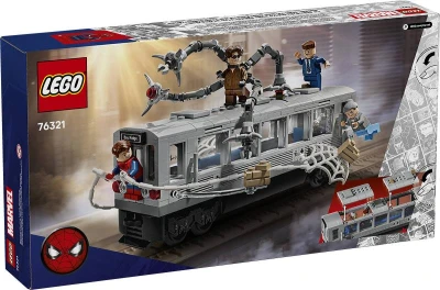 Lego MARVEL Spiderman vs. Doc Ock: Scéna v metru 76321 (stavebnice)