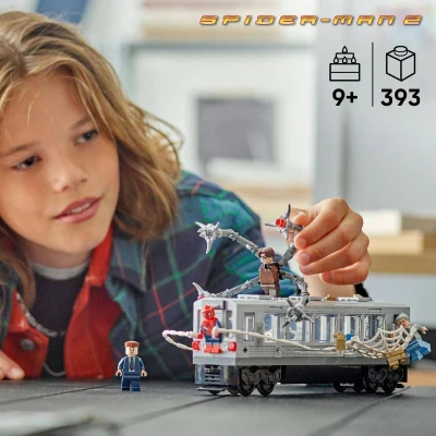Lego MARVEL Spiderman vs. Doc Ock: Scéna v metru 76321 (stavebnice)