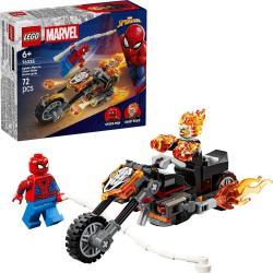 Lego MARVEL Spiderman vs. Ghost Rider na motorce 76335 (stavebnice)